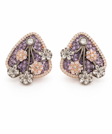 Lavender Bloom Studs